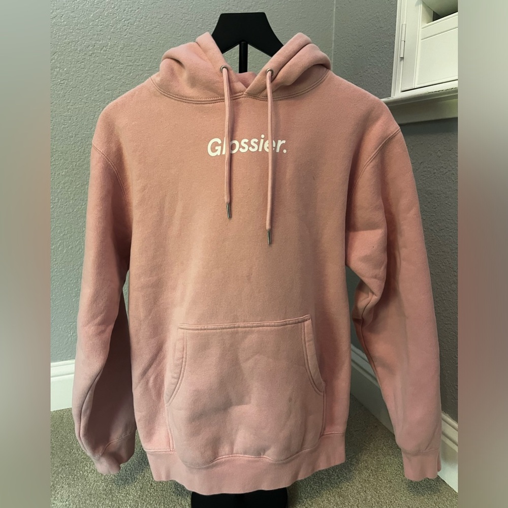 Glossier Blush Pink Sweatshirt